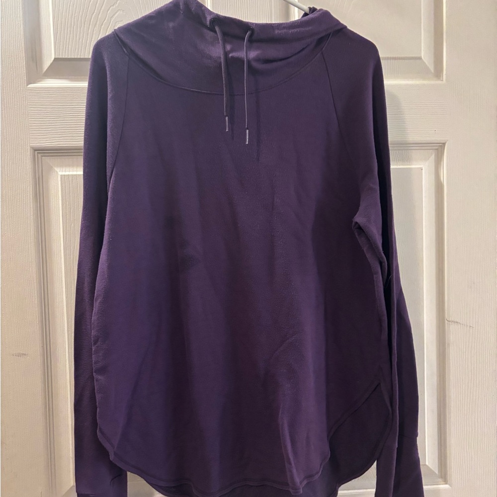 Women's Purple Hoodie Top
